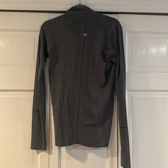 Lululemon Grey Quarterzip - Picture 2 of 3